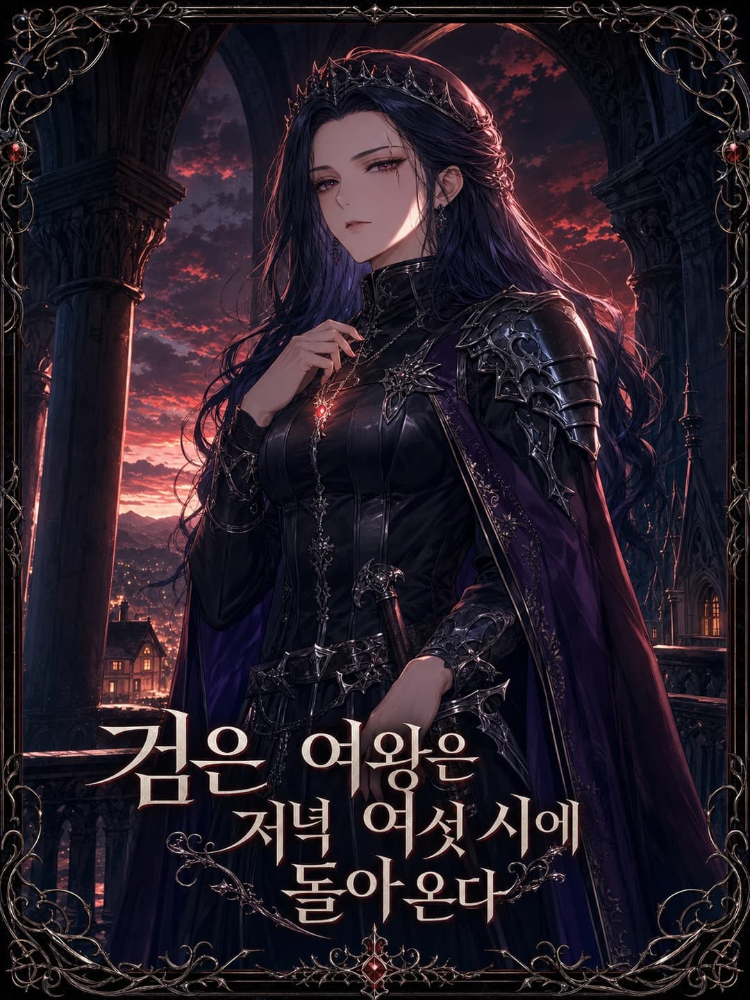 검은 여왕은 저녁 여섯 시에 돌아온다