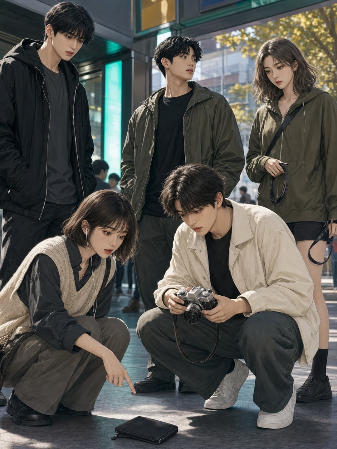 여섯 친구의 단체방